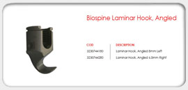 Biospine Laminar Hook, Angled