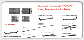 System Instruments BIOPLATE Long Fragments of 4.5mm 
