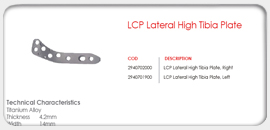 MIS LCP Distal Femoral Plates