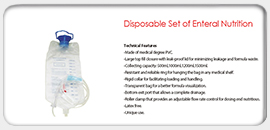 Disposable Set of Enteral Nutrition