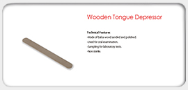 Wooden Tongue Depressor