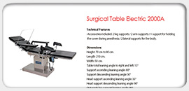 Surgical Table Electric 2000A