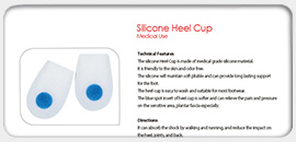 Silicone Heel Cup