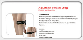 Adjustable Patellar Strap