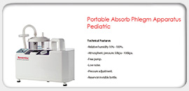aspirador de gleras pediatrico