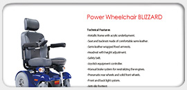 Power Wheelchair BLIZZARD