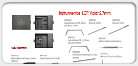 Instrumentos LCP Volar 2.7mm