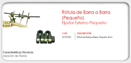 Rótula de Barra (Pequeño)