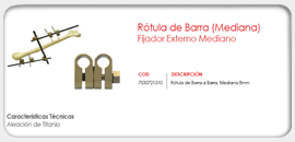 Rótula de Barra (Mediano)