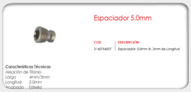 Espaciador