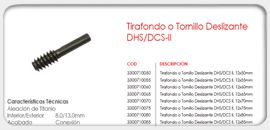 Tirafonso o Tornillo Deslizante DHS/DCS-II