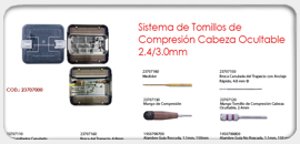 2.4/3.0mm Headless Compression Screw System