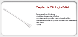 Cepillo de Citología Estéril