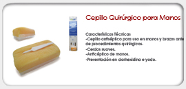 Cepillo Quirúrgico para Manos