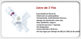 Llave de 3 Vías