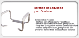 Baranda de Seguridad para Sanitario