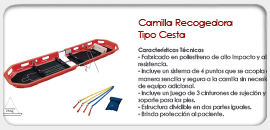Camilla Recogedora Tipo Cesta Plegable