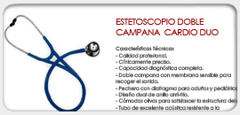 Estetoscopio Doble Campana Cardio Duo