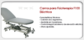 Cama Para Fisioterapia F100 Eléctrica