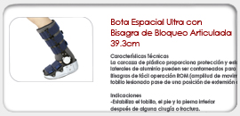 Bota Espacial Ultra con Bisagra de Bloqueo Articulada 39.3cm