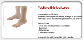 Tobillera Elástica Larga