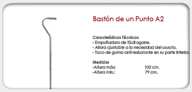 Bastón De un punto A2