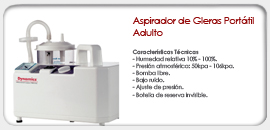 Aspirador de gleras adulto